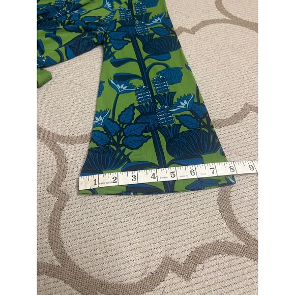 Brooks Brothers Resort Wear pant set green turquoise retro,size medium,MSRP $226 - Picture 8 of 9